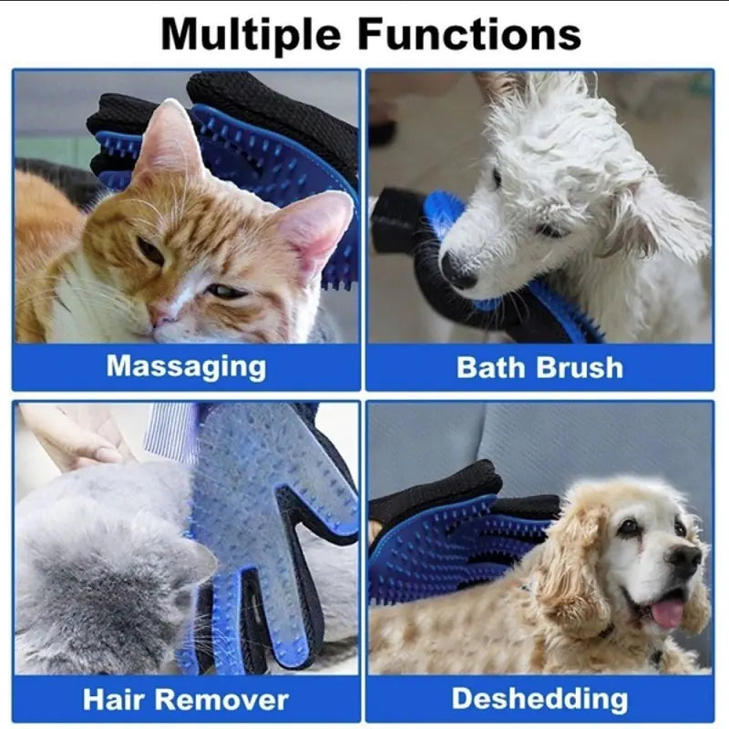 CozyPaw Fur & Massage Glove